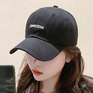 파스텔톤 영문 레터링 심플 볼캡 야구모자 단체모자