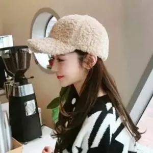 뽀글이캡 모자 여자 남자 겨울 자수