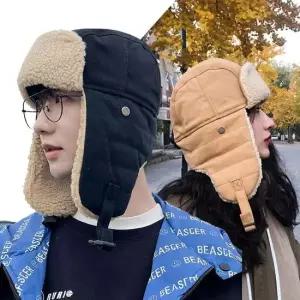 남자모자 뽀글이 귀달이 군밤모자 ELM-145