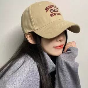 남녀공용 브루클린 빈티지 자수 볼캡 빅사이즈 6컬러 모자
