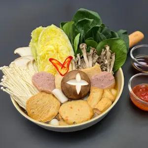 프레시밀 4가지 모듬 버섯 오뎅 전골 2~3인 1.11kg