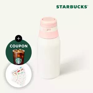 스타벅스 SS 플레이 핑크 리라 스티커 텀블러 355ml