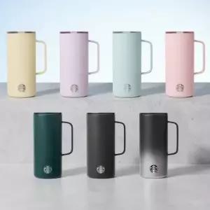 스타벅스 SS 탱크 텀블러 503ml 버터옐로우 라벤더 민트 핑크 딥그린 다크그레이 블랙 2026 각인 선물