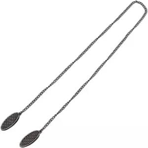 치과용 턱받이 클립 냅킨 체인 랜야드와 메탈 홀더 일일 통근자용 다용도 티슈