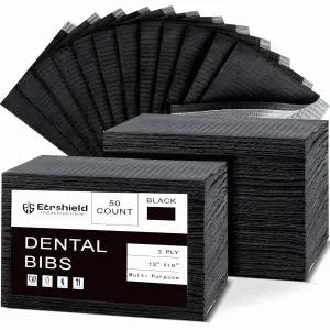 3겹 일회용 타투 테이블 커버 50팩 13x18인치 다목적 보호 시트 용품용 2겹 티슈 및 방수 폴리 백킹 치과용