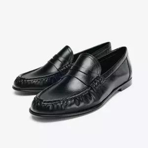ZARA 자라 소프트 셔링 로퍼 블랙 2515610800 2515/610/800
