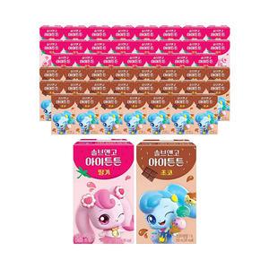 솔브앤고 아이튼튼 딸기팩 150ml, 24입, 1개 + 아이튼튼 초코팩 150ml, 24입, 1개
