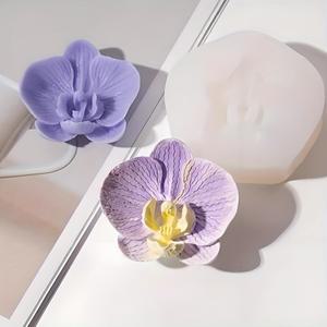 1개의 난초 실리콘 몰드, DIY 레진 주조, 보석 제작 비누 점토 모델링 및 양초 공예 생산, 홈 데코레이션에