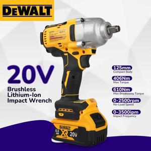 DCF900 고토크 브러시리스 20V 전동 임팩트 렌치 전문가용 내구성 포함 공구