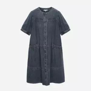 [롯데백화점]써스데이 아일랜드 [여성]A라인 풀오픈 데님 원피스(T264MOP231W)
