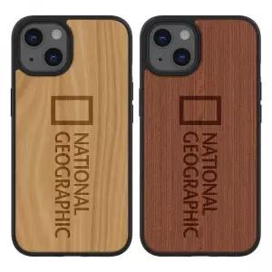 매장정품 내셔널지오그래픽 NATIONAL GEOGRAPHIC MOBILE 아이폰13 프로 미니 프로맥스 네이처 우드 케이스