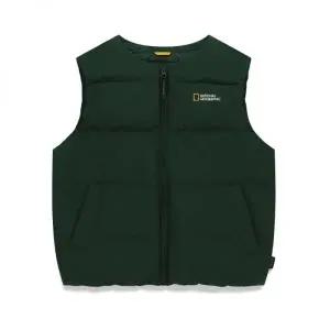 매장정품 내셔널지오그래픽 NATIONAL GEOGRAPHIC KIDS K254UDV910 헤론 경량 구스 다운 베스트 DGREEN 5008
