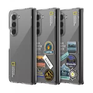 매장정품 내셔널지오그래픽 NATIONAL GEOGRAPHIC MOBILE 갤럭시Z폴드5 크리스탈 슬림핏 케이스 m202307191d