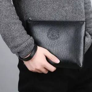 데일리 남성용 숄더 크로스백 포켓 클러치백 다용도 블랙 캐주얼