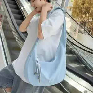 가방 남녀공용 여행 캐주얼 슬링백 크로스백 하프문 보조