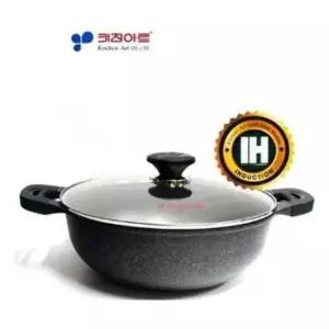 야영용품 키친아트 골드실버 IH(인덕션) 웰빙팬 32cm