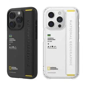 매장정품 내셔널지오그래픽 NATIONAL GEOGRAPHIC MOBILE 아이폰15 프로 프로맥스 플러스 스트랩 케이스 m20