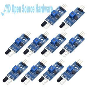 510pcs IR 적외선 장애물 회피 센서 모듈 Arduino Diy 스마트 자동차 로봇 반사 광전 3PIN