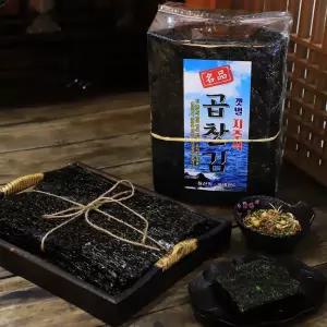 [G] 요리조리 국내산 무염 지주식 햇 곱창김 100장 3개