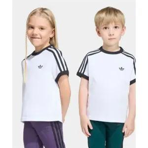 아디다스 KIDS 3-스트라이프스 티 키즈 - 화이트 KC9507 443150