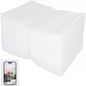 6 x8 소형 폼 파우치 50PCS 쿠셔닝 이동 및 포장용 포장재 취약 품목/전자 제품/화장품/보석/안경/컵용