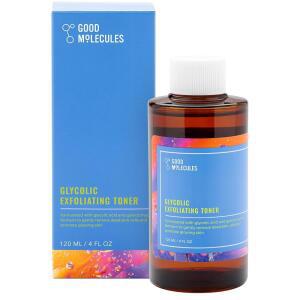 좋은 분자 글리콜릭 각질 케어에 도움 케어에 도움 토너 히알루론 및 글리콜산 데일리 얼굴 빛나는 피부 톤과 관리 클렌징 페이셜