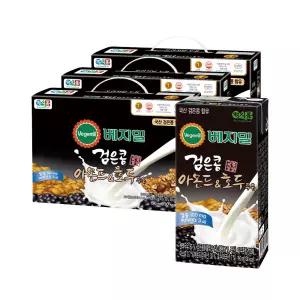 베지밀 검은콩과 아몬드호두 두유 190ml 72팩