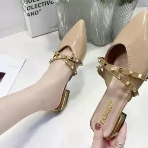 야누하 1218 여성 블로퍼 뮬 샌들 로퍼 슬리퍼