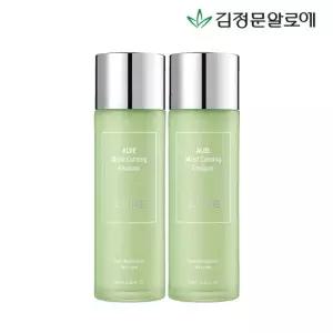 [김정문알로에] 큐어 알로에 모이스트 카밍 에멀젼 130ml 2개 (정가 90,000원)