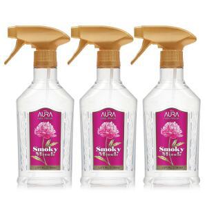 아우라 섬유향수 스모키머스크, 400ml, 3개