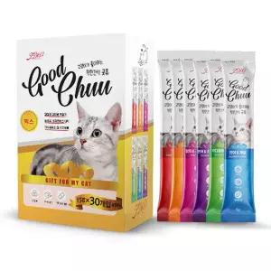굿츄 6종혼합 15g x 120개 고양이간식