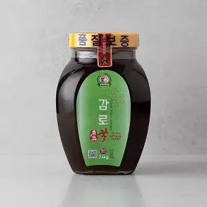 [소백산꿀아저씨]국내산 감로 벌꿀 2.4kg