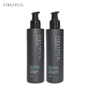 퍼스트픽 옴므 스킨200ml+옴므 로션200ml +물티슈/남성 스킨로션/시카 아하 바하/모공 각질제거/27년02월까지