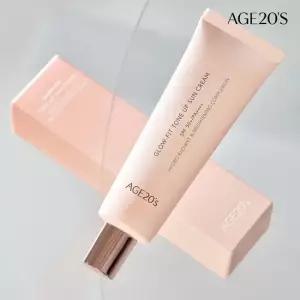 AGE20'S [에이지투웨니스] 글로우핏 톤업 선크림 SPF50+ PA++++)