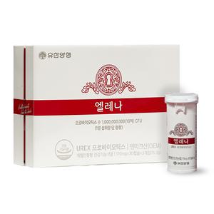 유한양행 엘레나 UREX 프로바이오틱스 170mg x 30캡슐 x 3개