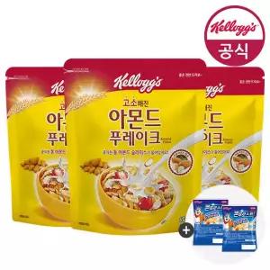 켈로그 아몬드 푸레이크 600g x 3개 + 미니시리얼 60g
