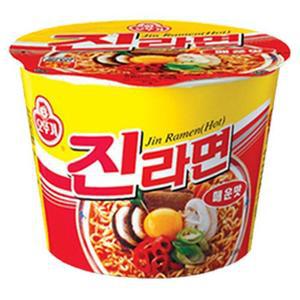 [오뚜기] 진라면 매운맛 큰사발 110g 12개