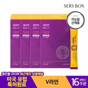 세리박스 세리번 식물유래 특허원료 메두사 16주분 V라인 차전자피 모링가