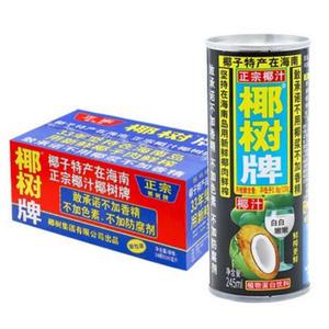 중국 코코넛음료수 야자음료수 해남야자음료1박스 245ml, 24캔