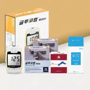오상헬스케어 글루코랩 혈당측정기+시험지100+침100+솜100