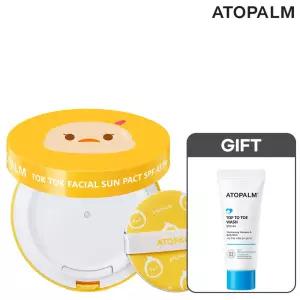 [5/4~7] 톡톡 페이셜 선팩트 (SPF43 PA+++) (GIFT 탑투토워시 20ml)