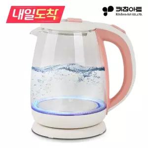 [내일도착] 1.8L 유리 전기포트 KK-1809G 스테인레스 내열유리