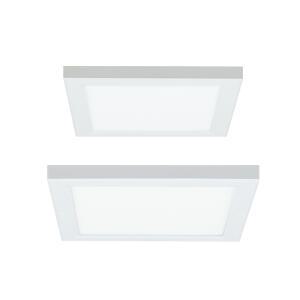 LED 에코 슬림엣지 사각 직부등 6인치 8인치 전구색 주백색 주광색 사각직부 플리커프리