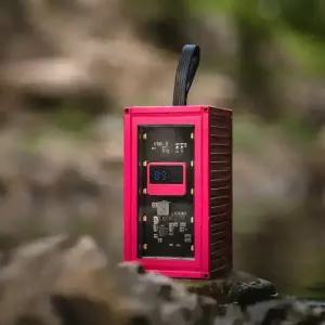 바나나랜드 컨테이너 고속충전 대용량 보조배터리 50000mah 아이폰 갤럭시 핸드폰 멀티 충전기 감성 캠핑 차박 글램핑 여행 낚시 장비 준비물 필수품 밧데리 C타입 선물 휴대용