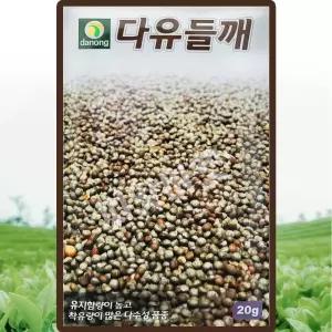 다농 다유들깨 씨앗 20g 다수확 토종 들깨씨 종자
