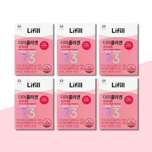 라이필 더마콜라겐 시그니처 800mg x 84정 x 6박스 (6개월분) 비오틴 초저분자콜라겐 다이펩타이드