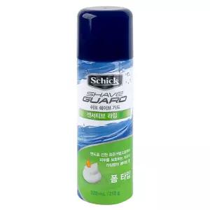 쉬크 쉐이브 가드 센서티브 라임 폼 220ml