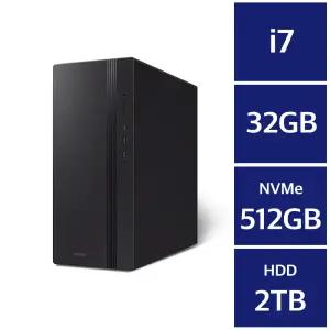 삼성 데스크탑5 DM500TGZ-AD7A Win11Pro / 32GB 램 / NVMe SSD 512GB + HDD 2TB / 윈도우11pro//