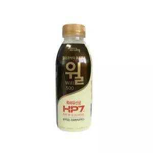 한국야쿠르트HY 헬리코박터 프로젝트 윌 오리지널 500ml 8개/냉장무배