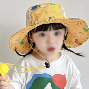 유아동 공룡 썬캡 아동 여름모자 어린이 넓은챙모자